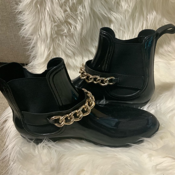 Black Rain boots - Picture 10 of 11